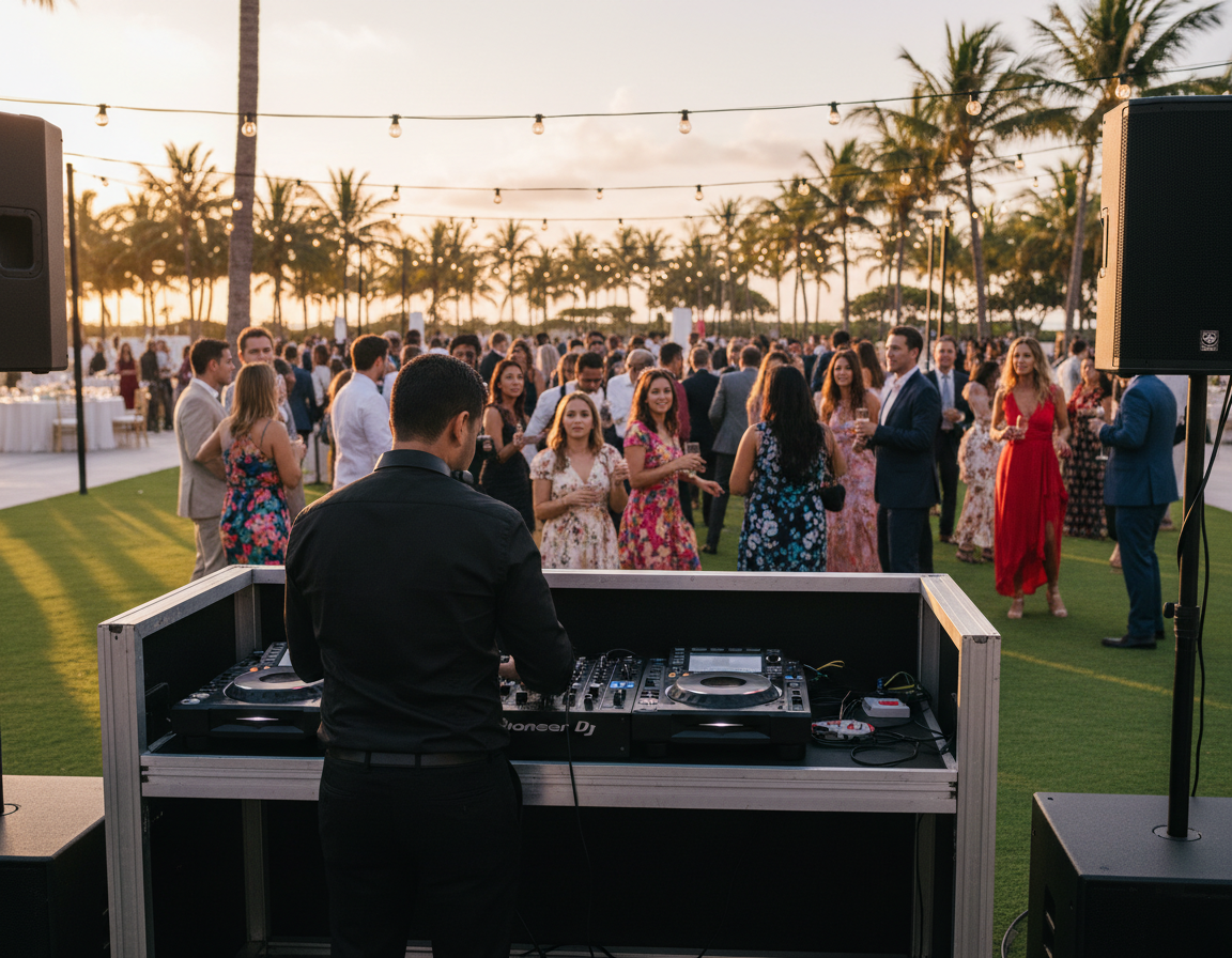 DJ private party in Miami FL
